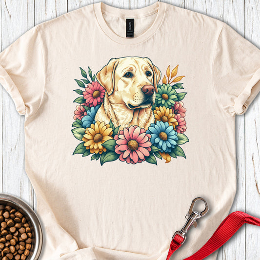 Yellow Lab Flowers Natural