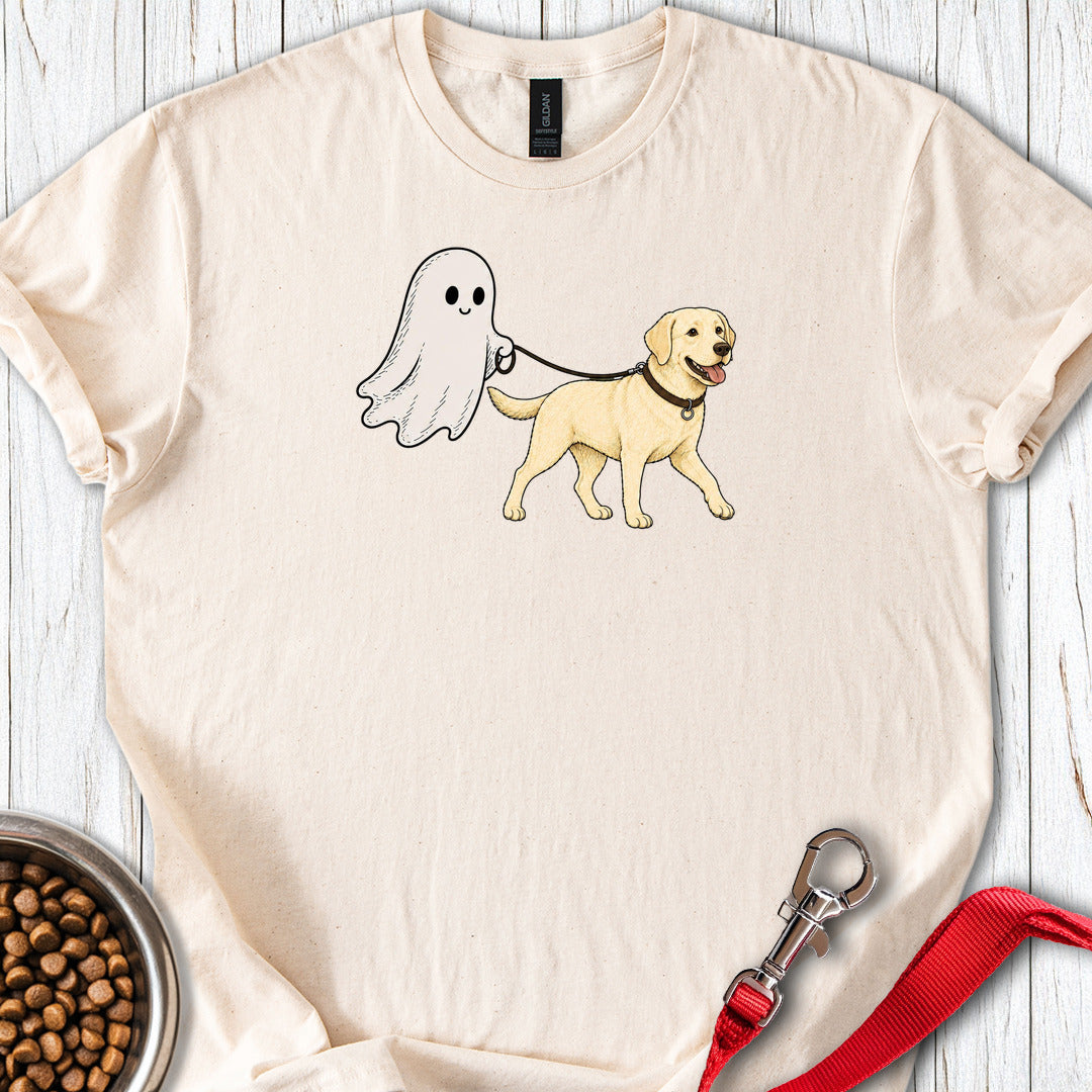 Yellow Lab Ghost Halloween Natural