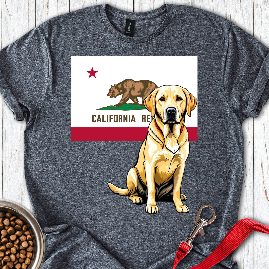 Yellow Labrador California Dark Heather