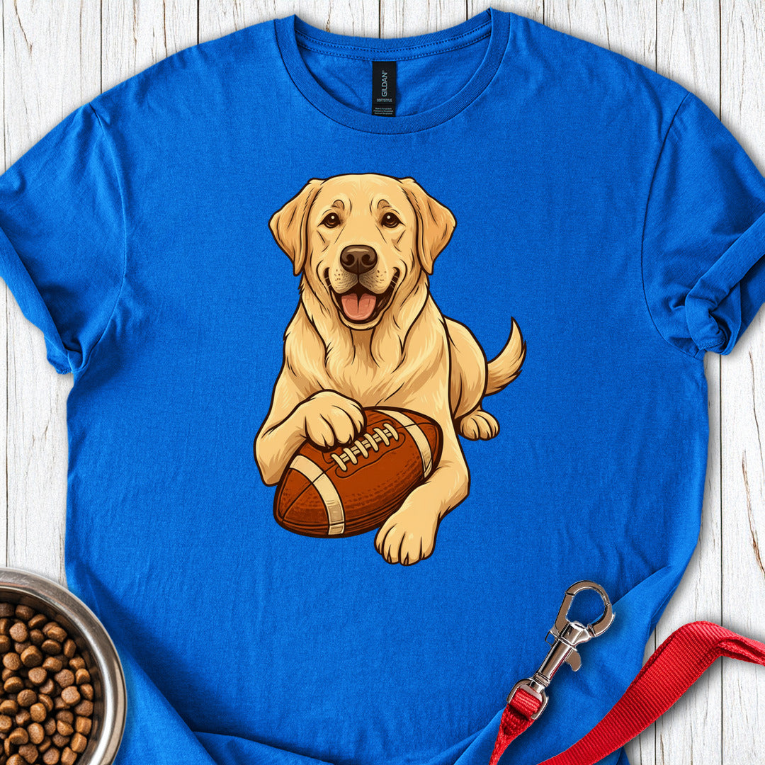 Yellow Labrador Football Royal