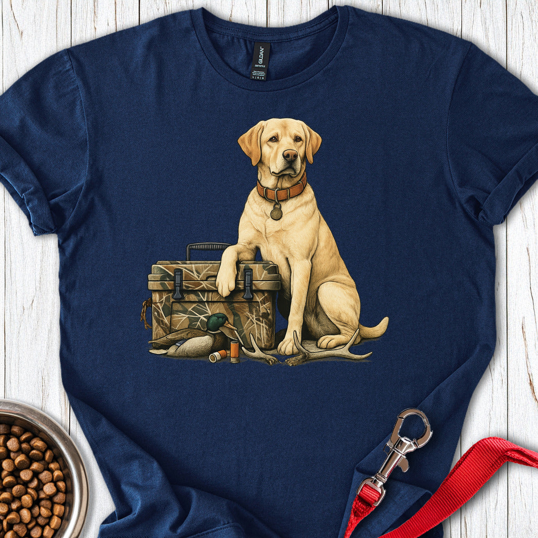 Yellow Labrador Hunting Navy