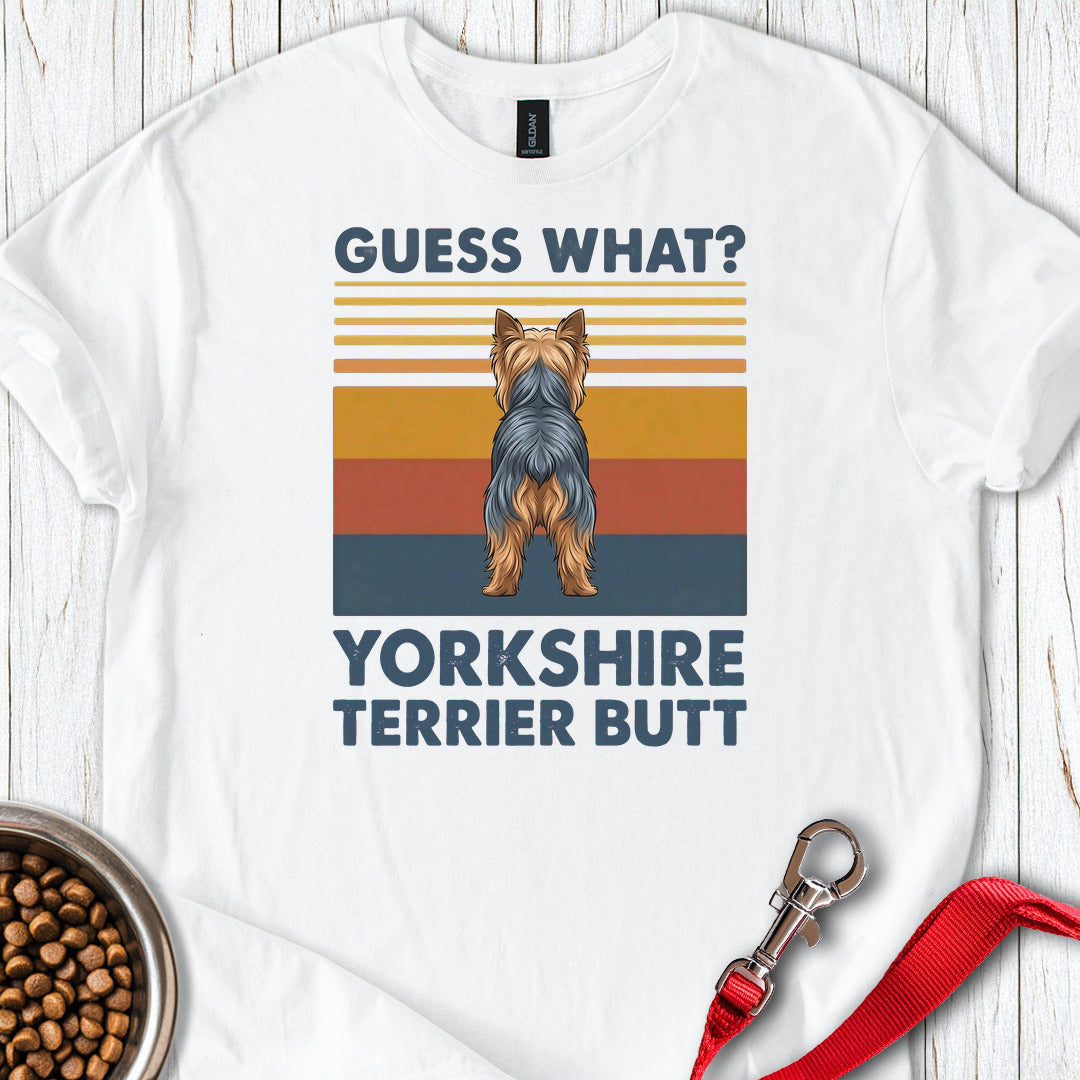 Yorkshire Terrier Butt White