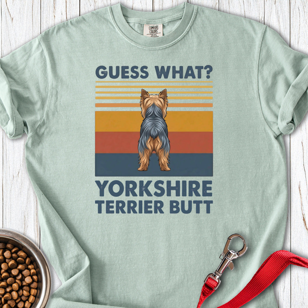 Yorkshire Terrier Butt Premium Tee Bay