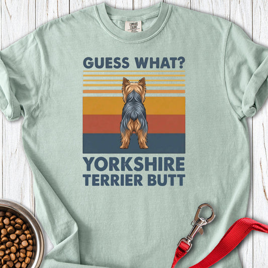 Yorkshire Terrier Butt Premium Tee Bay