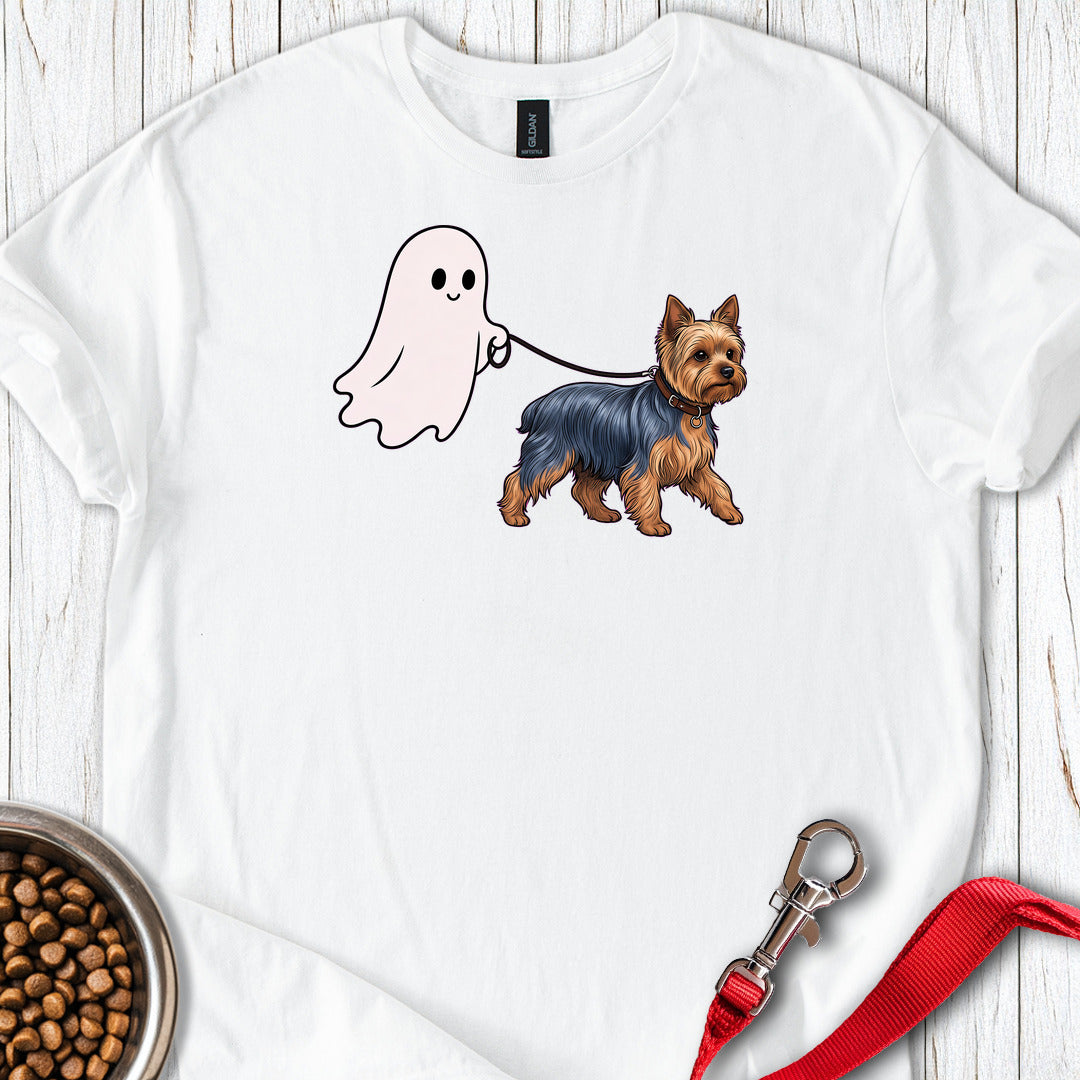 Yorkshire Terrier Ghost Walk White