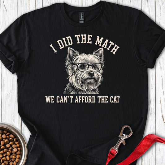 Yorkshire Terrier I Did The Math Black