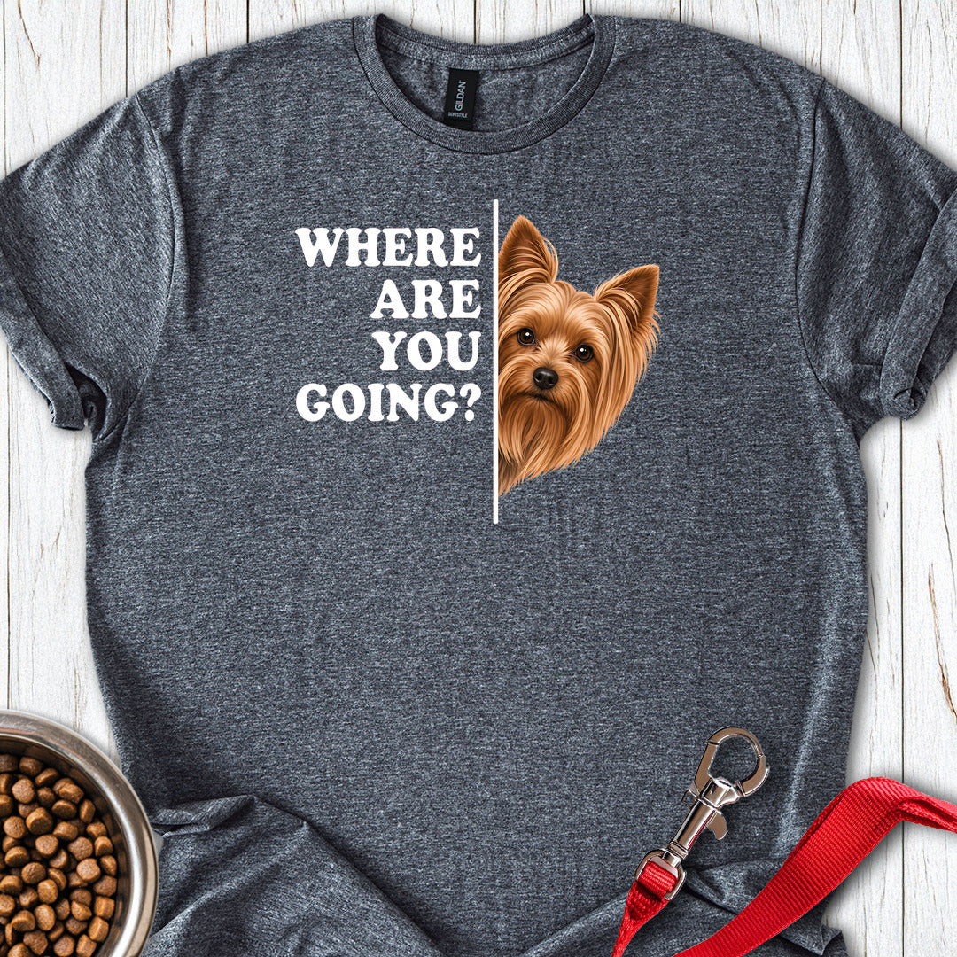 Yorkshire Terrier Where Are You Going Dark Heather