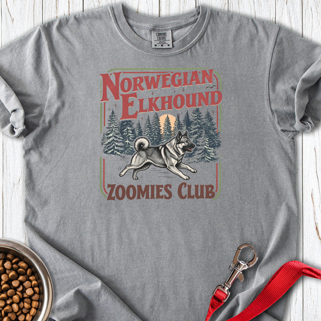 Zoomies Club Premium Tee — Grey