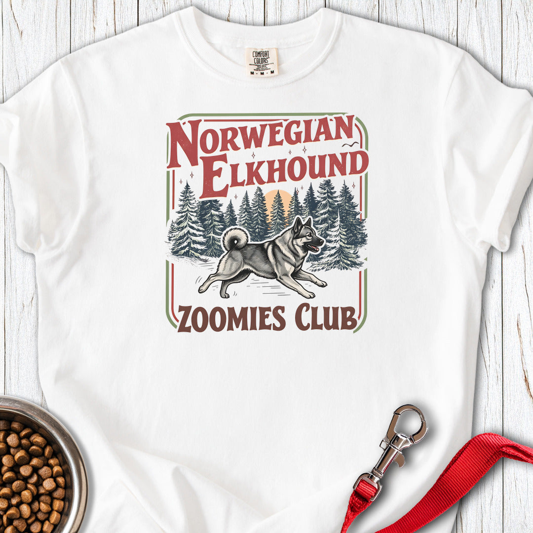 Zoomies Club Premium Tee — White